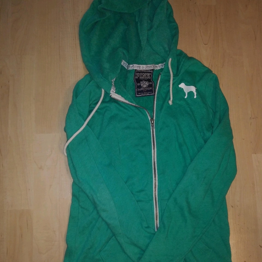 VS Pink Zip Hoodie